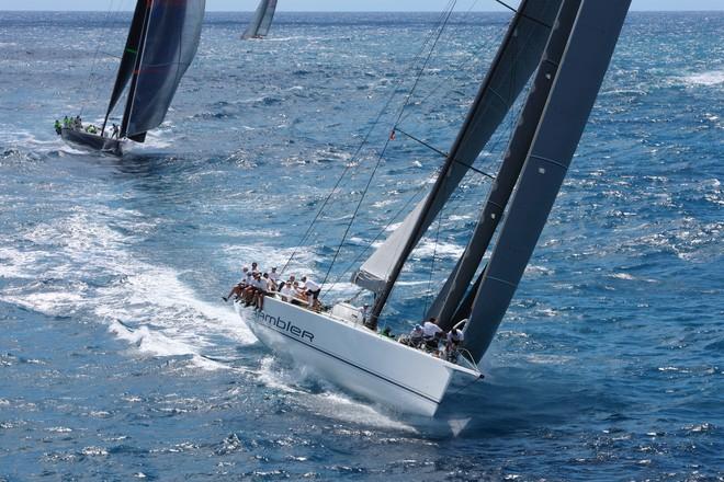 Rambler 90 (Bella Mente & Shockwave - RORC Caribbean 600 Race 2014 © RORC/Tim Wright/Photoaction.com